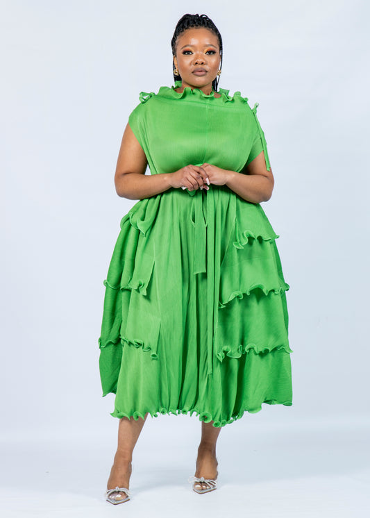 Jamala Green Dress