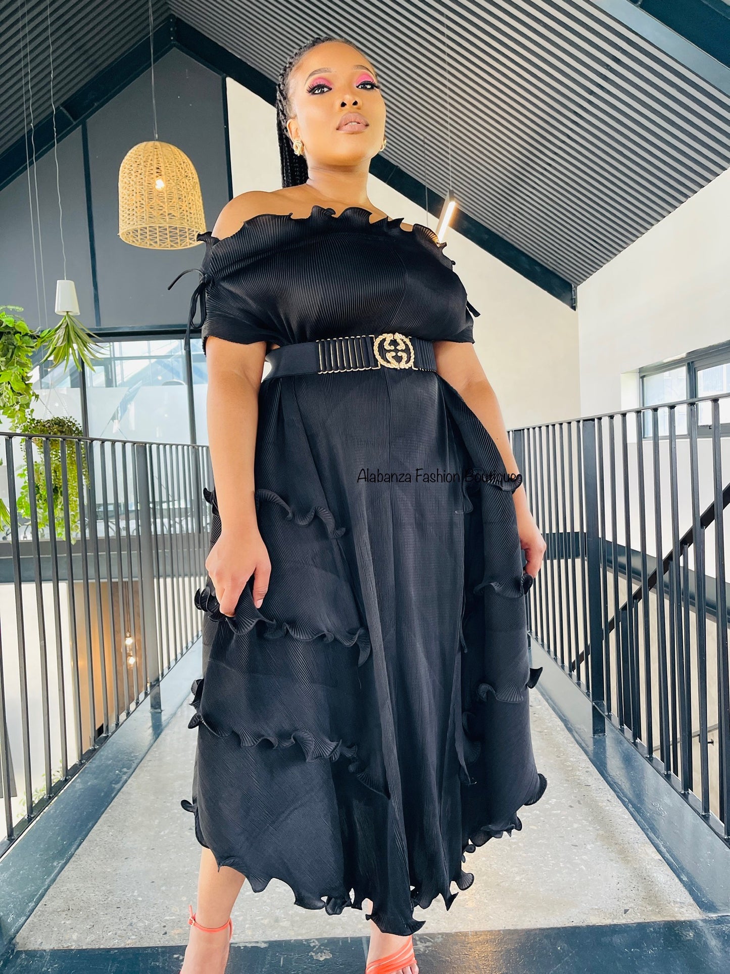 Jamala Black Dress