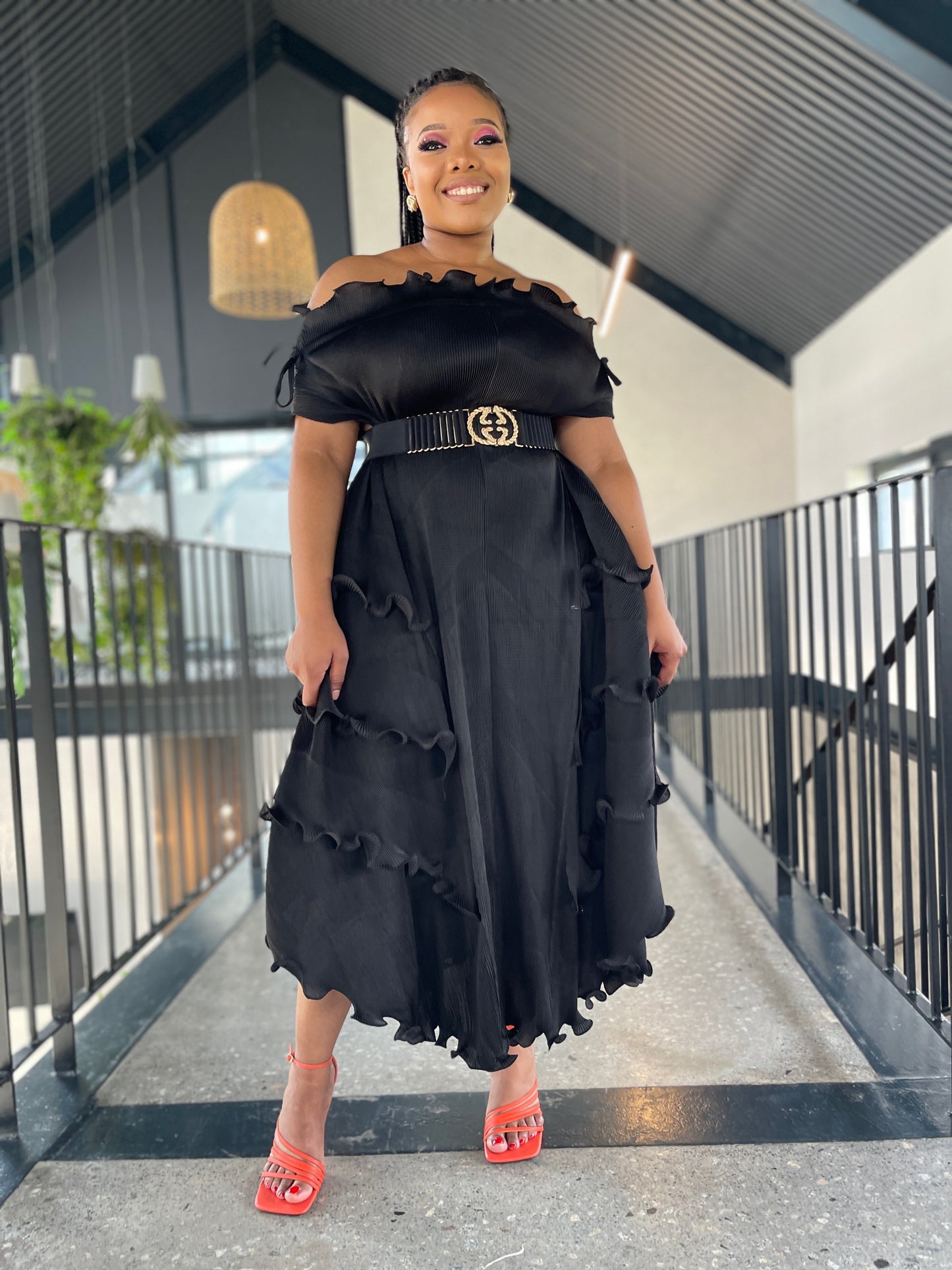 Jamala Black Dress
